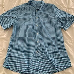 Brooks brothers short sleeve shirt. Great for spring and Easter!